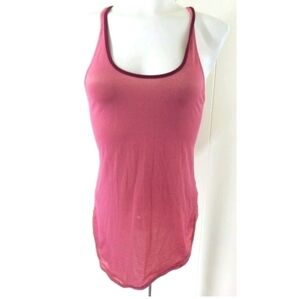 Lululemon What the Sport Singlet Magenta Gold 2
